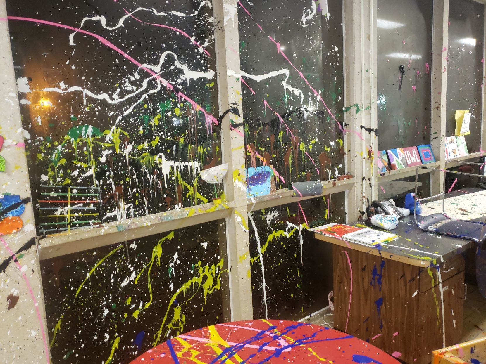 YMCA vandalism